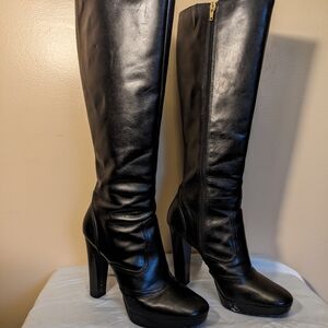 Michael Kors Black Heeled Boots